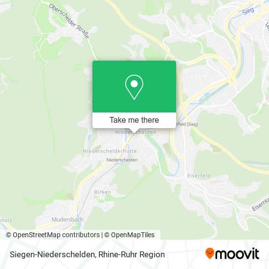 Siegen-Niederschelden map