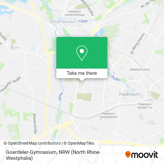 Карта Goerdeler-Gymnasium