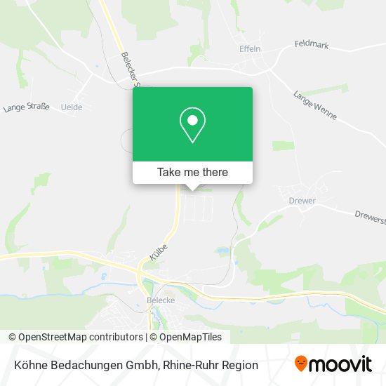 Köhne Bedachungen Gmbh map