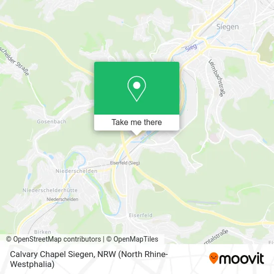 Calvary Chapel Siegen map
