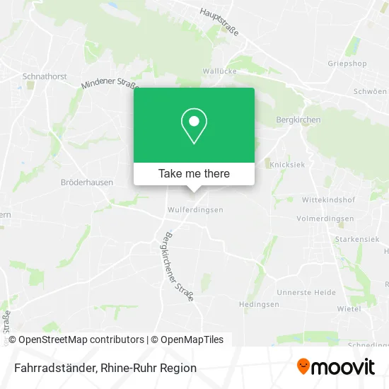 Карта Fahrradständer