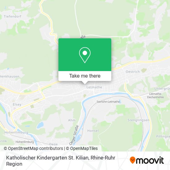 Katholischer Kindergarten St. Kilian map