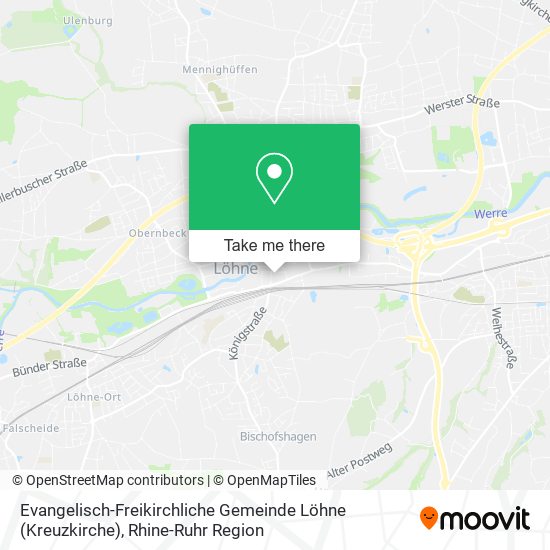 Evangelisch-Freikirchliche Gemeinde Löhne (Kreuzkirche) map