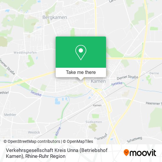 Verkehrsgesellschaft Kreis Unna (Betriebshof Kamen) map
