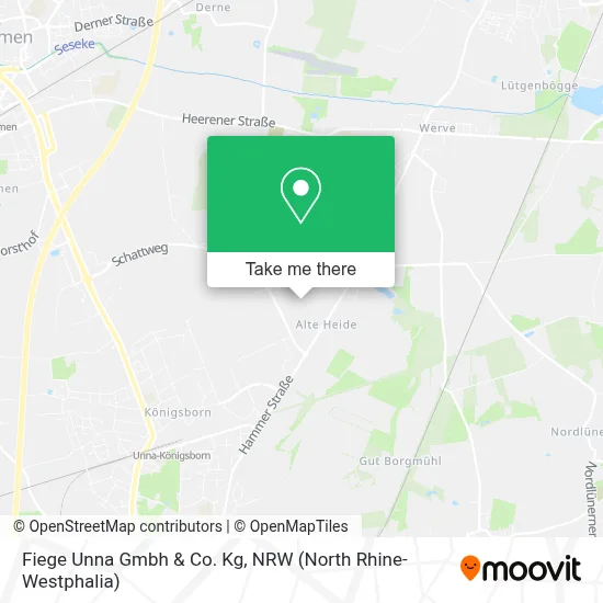 Fiege Unna Gmbh & Co. Kg map