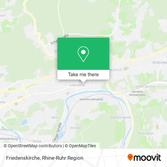 Карта Friedenskirche