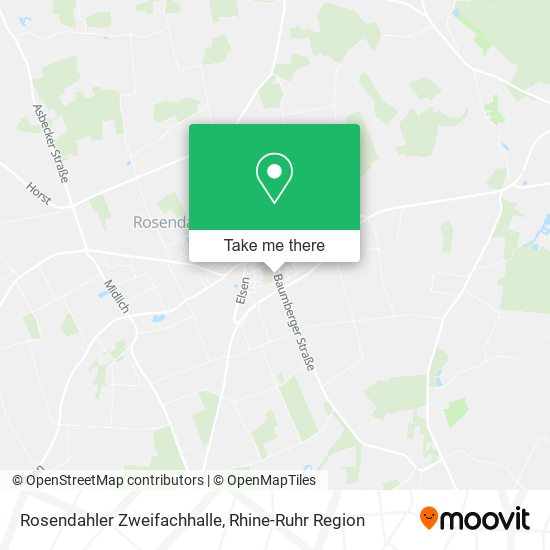 Rosendahler Zweifachhalle map