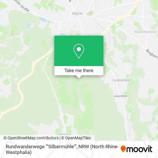 Карта Rundwanderwege ""Silbermühle""