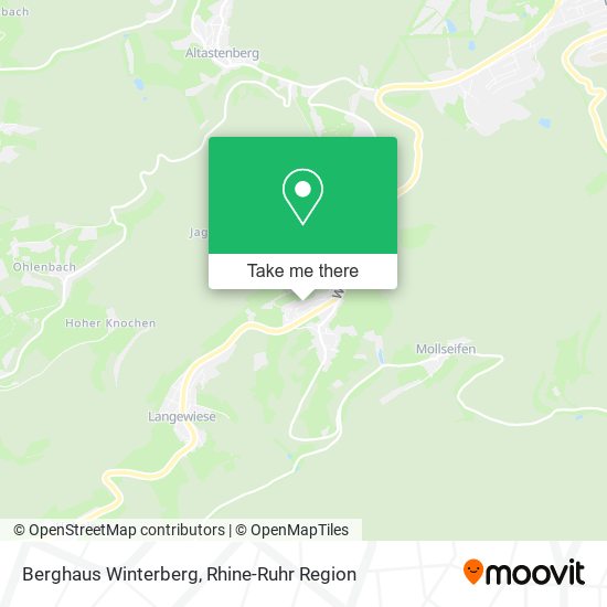 Berghaus Winterberg map