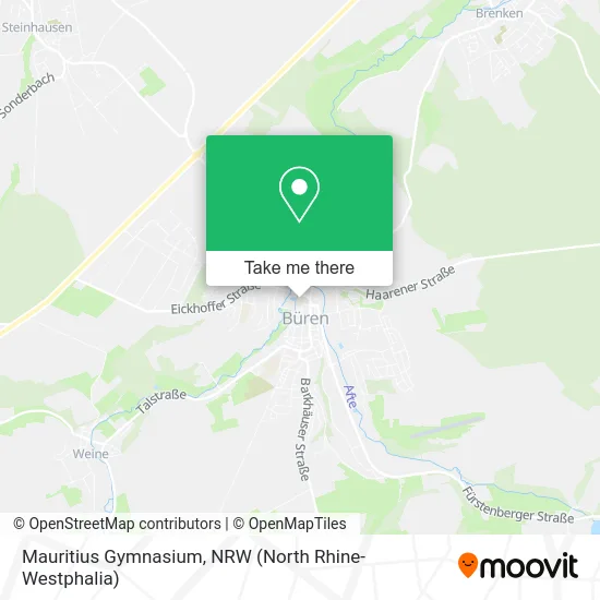 Mauritius Gymnasium map