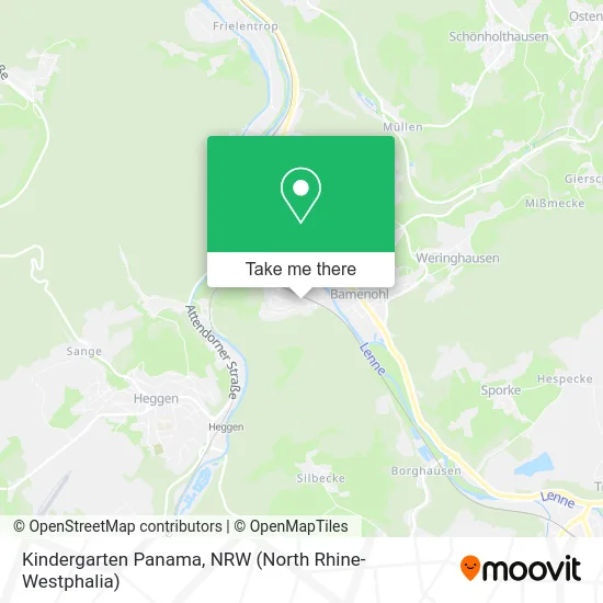 Kindergarten Panama map