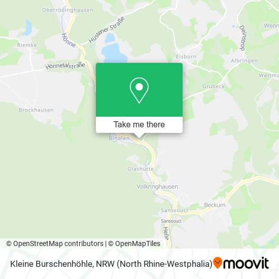 Kleine Burschenhöhle map