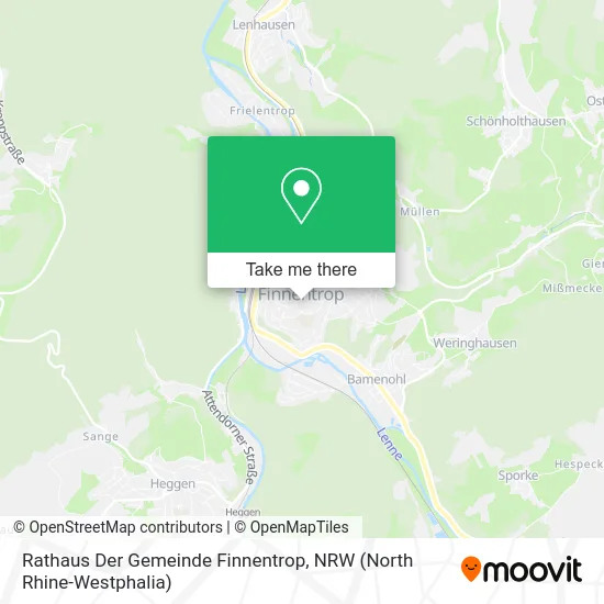 Rathaus Der Gemeinde Finnentrop map