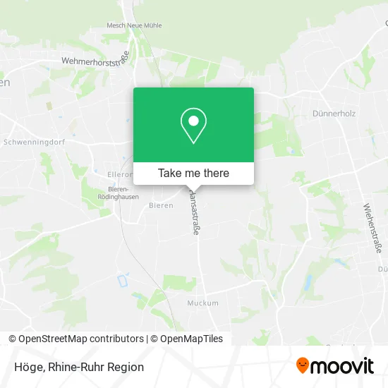 Карта Höge