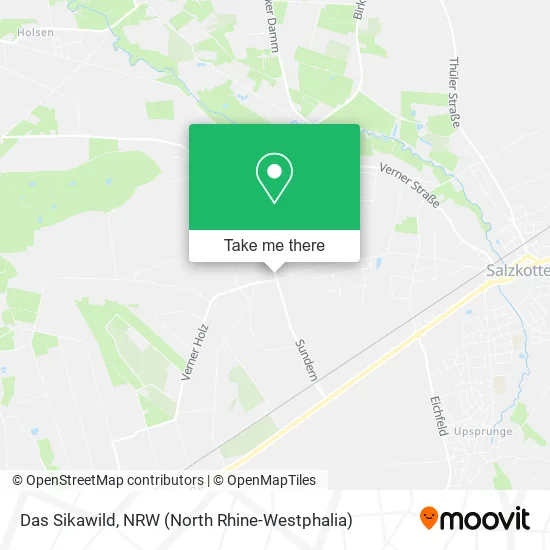 Карта Das Sikawild