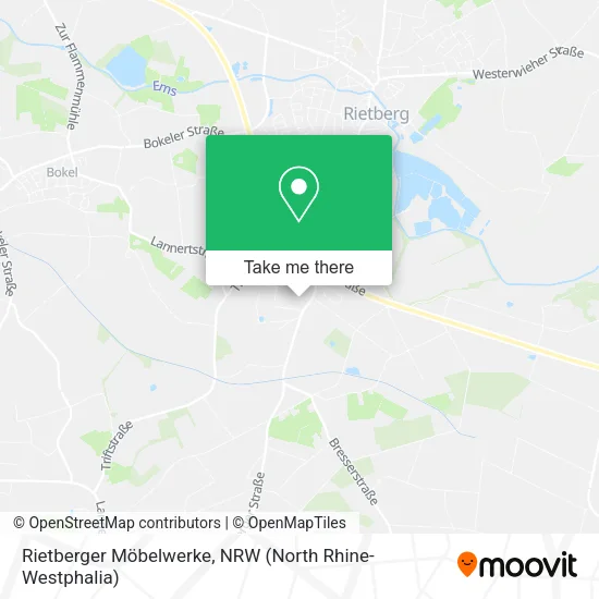Карта Rietberger Möbelwerke
