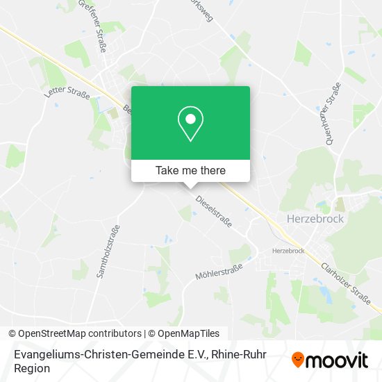 Evangeliums-Christen-Gemeinde E.V. map