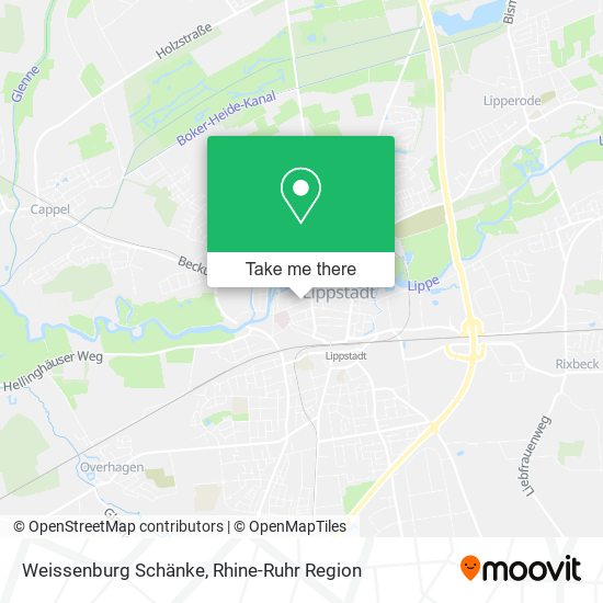 Weissenburg Schänke map