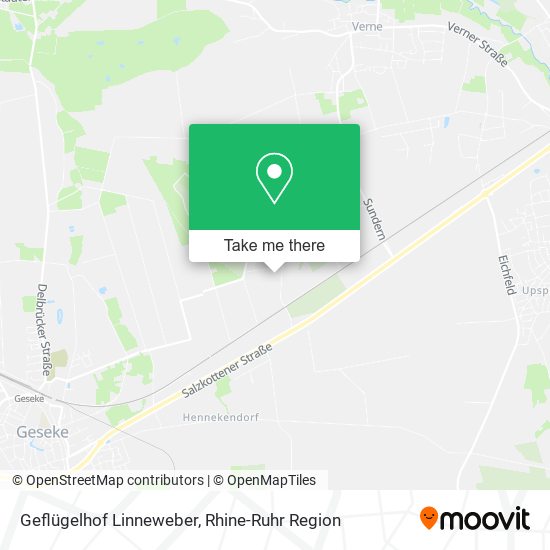 Geflügelhof Linneweber map