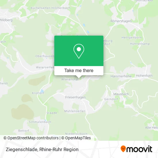 Карта Ziegenschlade