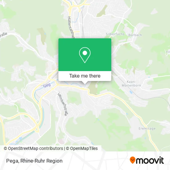 Карта Pega