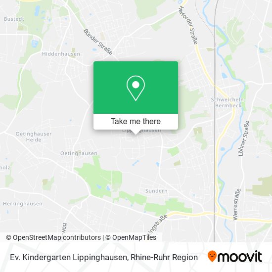 Ev. Kindergarten Lippinghausen map