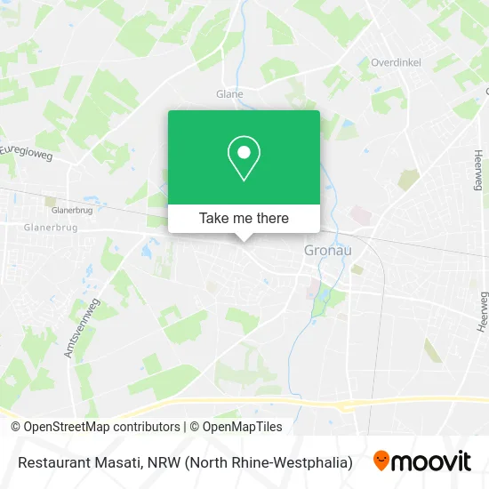 Restaurant Masati map