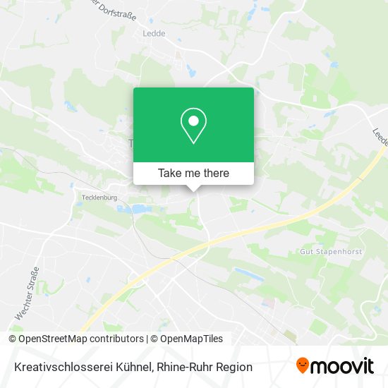 Kreativschlosserei Kühnel map