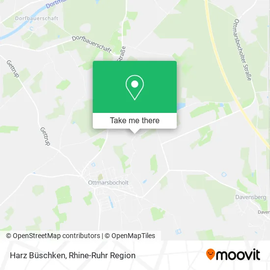 Карта Harz Büschken