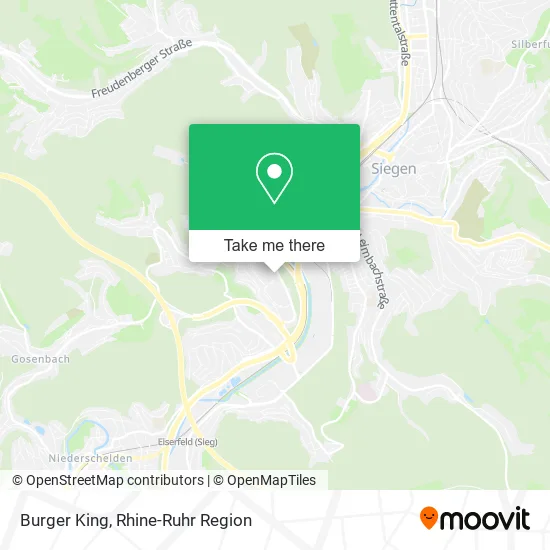 Карта Burger King