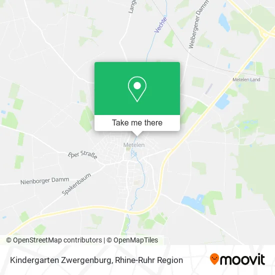 Карта Kindergarten Zwergenburg