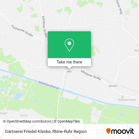 Gärtnerei Friedel Klenke map