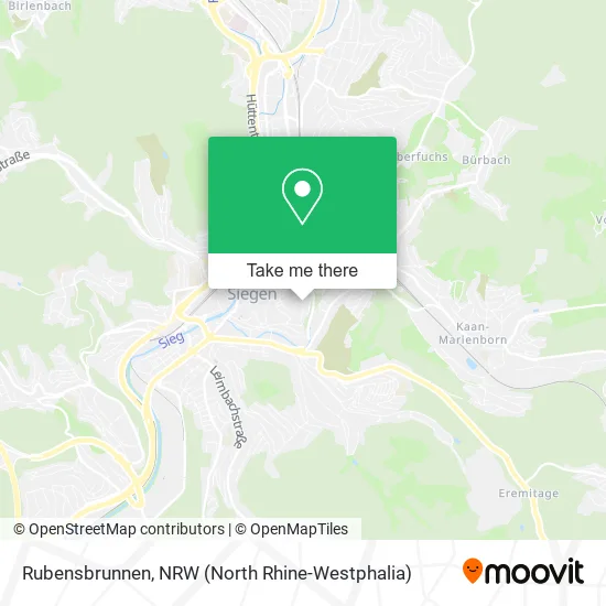 Карта Rubensbrunnen