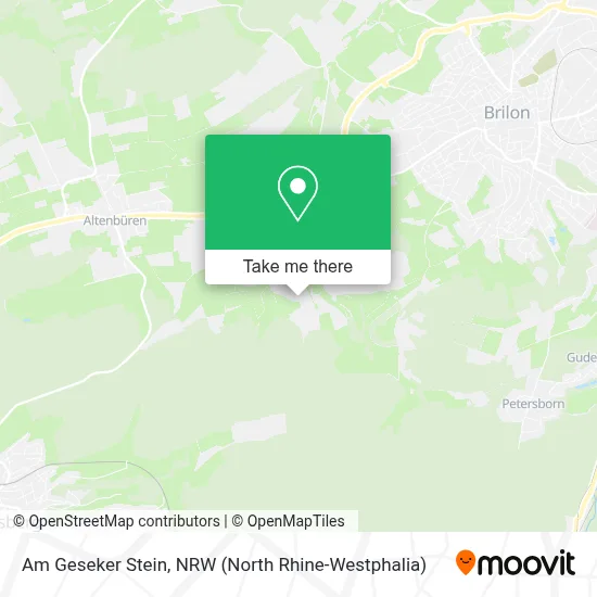 Am Geseker Stein map