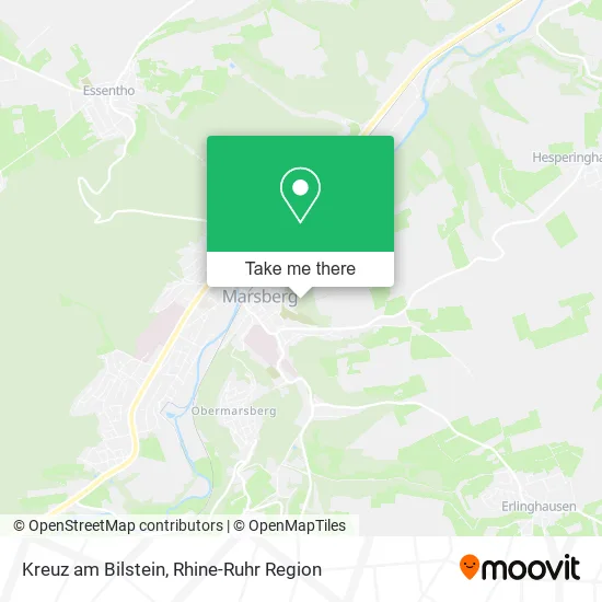 Карта Kreuz am Bilstein