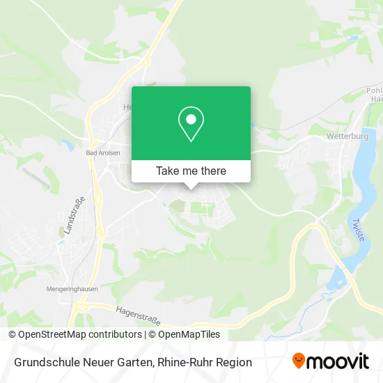Grundschule Neuer Garten map