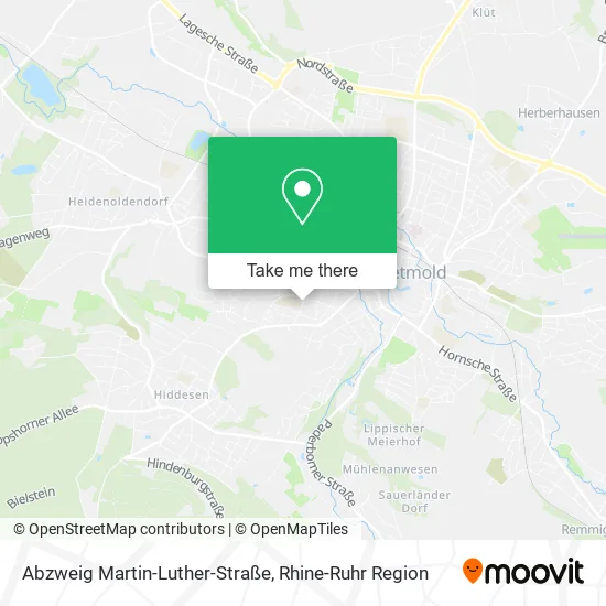 Карта Abzweig Martin-Luther-Straße