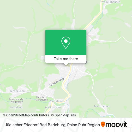 Jüdischer Friedhof Bad Berleburg map