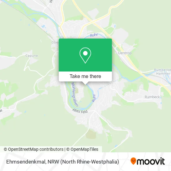 Карта Ehmsendenkmal