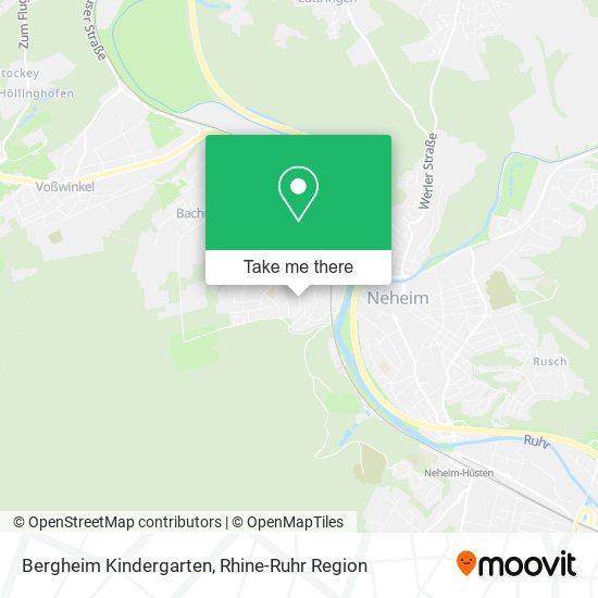 Bergheim Kindergarten map