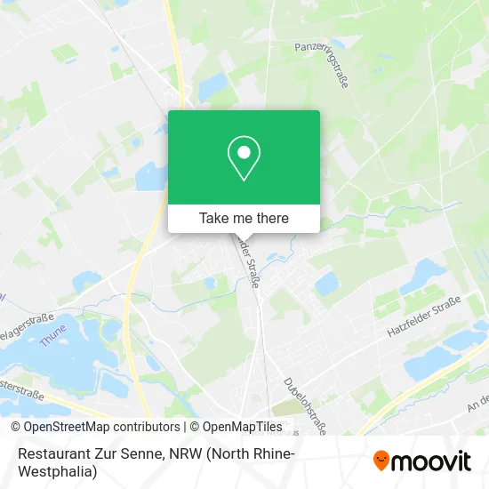 Restaurant Zur Senne map