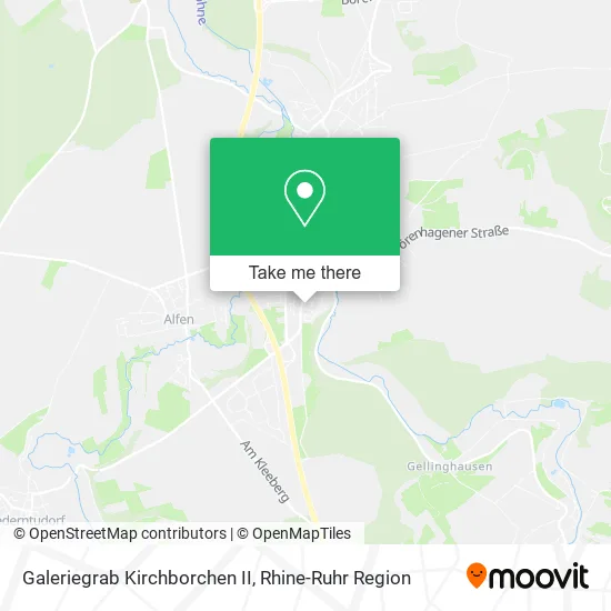 Galeriegrab Kirchborchen II map