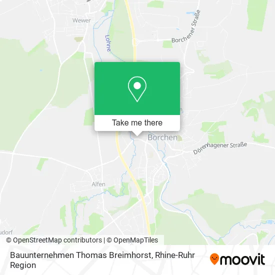 Карта Bauunternehmen Thomas Breimhorst