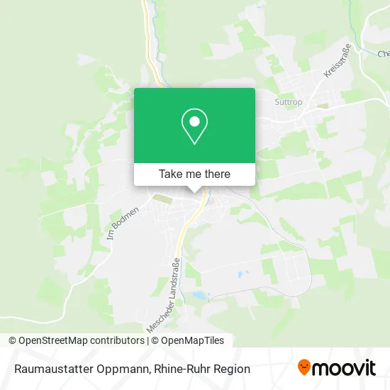 Карта Raumaustatter Oppmann