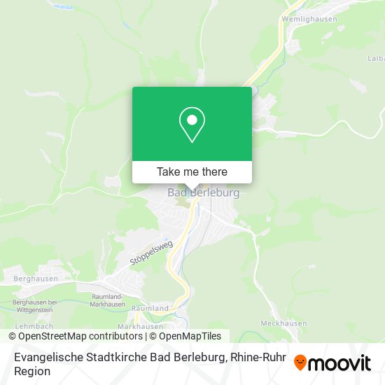 Evangelische Stadtkirche Bad Berleburg map