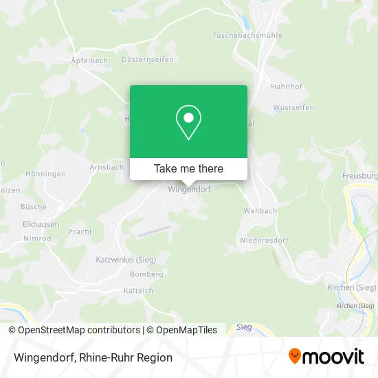 Карта Wingendorf
