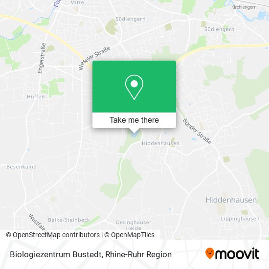 Biologiezentrum Bustedt map