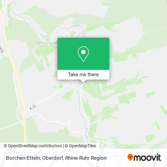 Borchen-Etteln, Oberdorf map