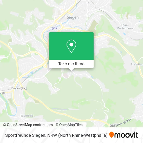 Sportfreunde Siegen map