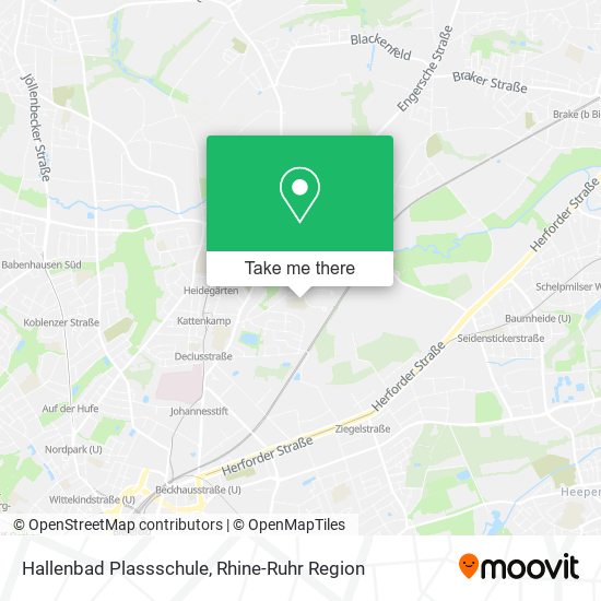 Hallenbad Plassschule map